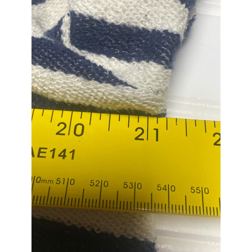 Vineyard Vines Dreamcloth Blue Stripe 1/4 Zip Pullover Women's Medium - Picture 11 of 12
